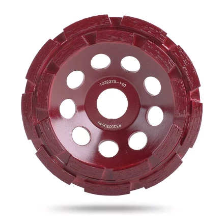 Двурядная алмазная шлифовальная чашка BG/M. Диаметр 125 мм. купить в Урае
