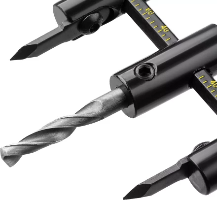 Сверло регулируемое, STAYER Profi 2944-200, двухрезцовое, по дереву, &quot;Балеринка&quot;, d=40-200мм 2944-200 купить в Урае