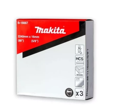 Набор полотен Makita B-16667 для ленточной пилы купить в Урае