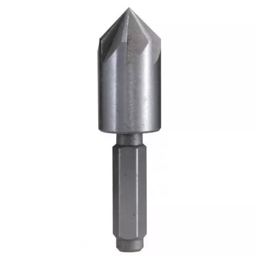 Зенкер Makita D-37306, шестигранный хвостовик, х13х50мм, 90°, 7 кромок, мелкое погружение купить в Урае