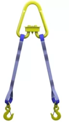 Строп текстильный двухветвевой 2СТ 5 т L=2 м SF6 100 мм Звено РТ-3