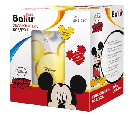 Увлажнитель ультразвуковой  BALLU UHB-240 yellow/желтый Disney купить в Урае