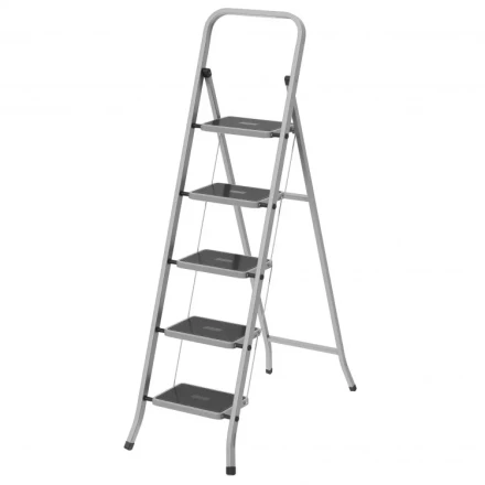 Стремянка 5 ступени с резиновыми ковриками Сибртех 97870 купить в Урае