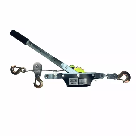 Лебедка рычажная гаражная HITCH CP 4002 4000 кг канат 3 м двойной храповый механизм (SZ073186) купить в Урае