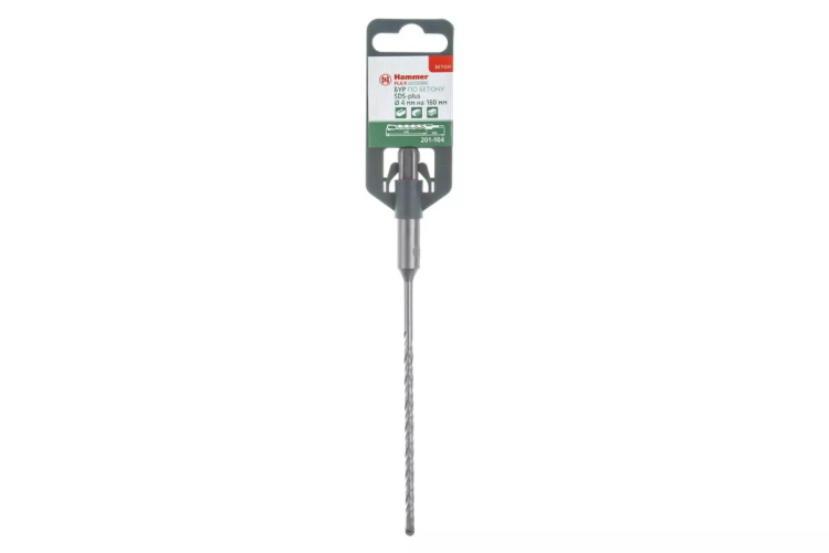 Бур HAMMER Ф4х160мм SDS Plus (201-104) купить в Урае