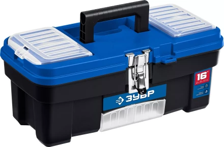 ЗУБР ДЕСНА-16, 414 x 212 x 175 мм, (16), Пластиковый ящик для инструментов (38181-16) купить в Урае