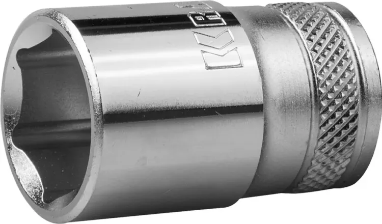 Торцовая головка KRAFTOOL "INDUSTRIE QUALITAT", Cr-V, FLANK, хромосатинированная, 1/2", 16 мм 27805-16_z01 купить в Урае