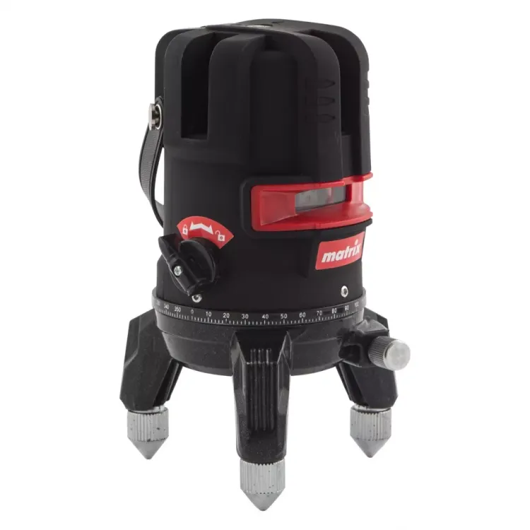 Лазерный уровень ML 05 Red, 20 м, 635 нм, резьба 5/8" Matrix 35066 купить в Урае