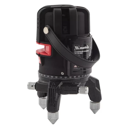 Лазерный уровень ML 05 Red, 20 м, 635 нм, резьба 5/8&quot; Matrix 35066 купить в Урае