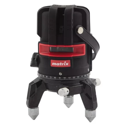 Лазерный уровень ML 05 Red, 20 м, 635 нм, резьба 5/8&quot; Matrix 35066 купить в Урае