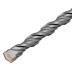 Бур по бетону Denzel, 8 x 310 мм, двойная спираль, три пылеотводящие кромки, 705015 купить в Урае