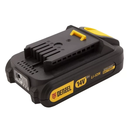Батарея аккумуляторная Denzel IB-14-2.0, Li-Ion, 14 В, 2.0 А/ч 28432 купить в Урае