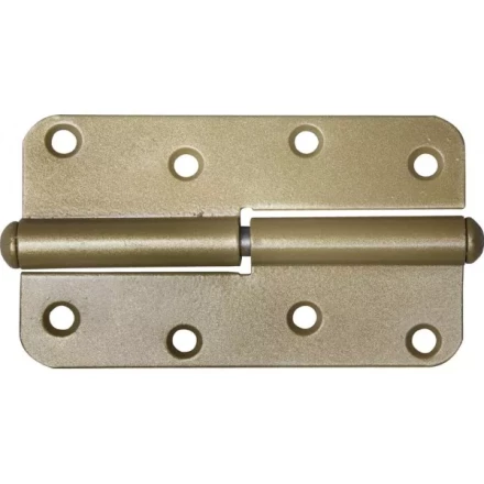 Петля накладная стальная &quot;ПН-110&quot;, цвет бронзовый металлик, правая, 110мм 37655-110R купить в Урае