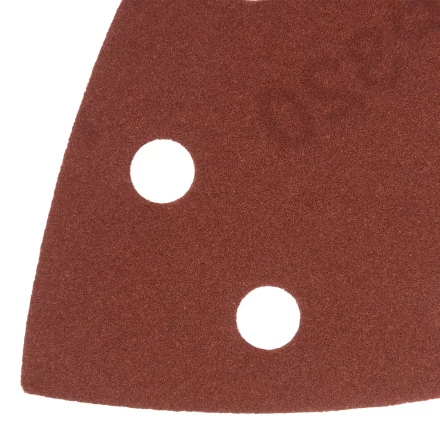 Треугольник абразивный на ворc. подложке под &quot;липучку&quot;, перф., P 320, 150х150х100 мм, 5 шт. Denzel 738677 купить в Урае