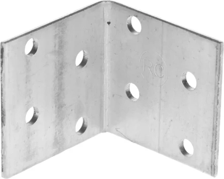 Крепежный угол ЗУБР &quot;МАСТЕР&quot; равносторонний, 40х60х60мм, 1шт 310206-040-060 купить в Урае