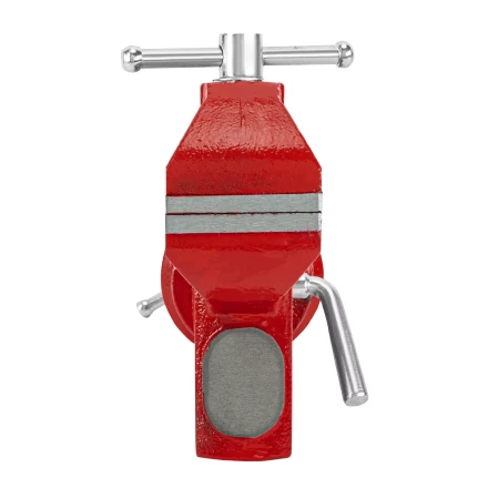 Тиски слесарные MTX 50 мм настольные поворотные c наковальней 18675 купить в Урае