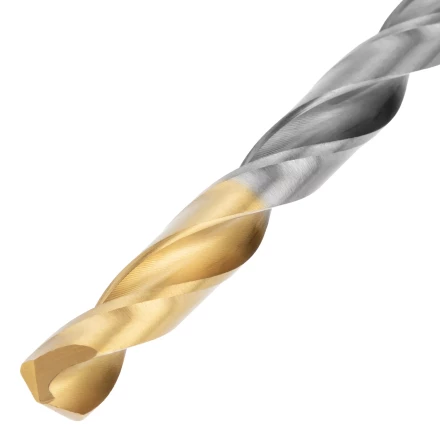 Набор сверл по металлу Denzel, 2-8мм, Р6М5К8-TiN, Golden Tip, 6 шт 723004 купить в Урае