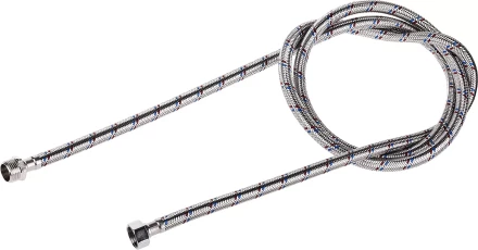 Подводка гибкая ЗУБР для воды, оплетка из нержавеющей стали, г/ш 1/2&quot; - 2м 51005-G/S-200 купить в Урае