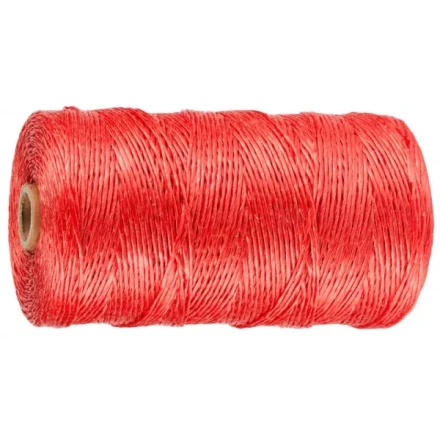 Шпагат STAYER многоцелевой полипропиленовый, d=1,5 мм, красный, 60 м, 32 кгс, 0,8 ктекс 50079-060 купить в Урае