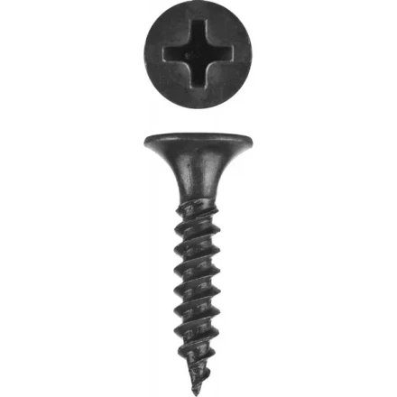 Саморезы фосфатированные с мелкой резьбой, гипсокартон-металл, ЗУБР 300016-35-032, PH2, 3,5 x 32 мм, 65 шт 300016-35-032 купить в Урае