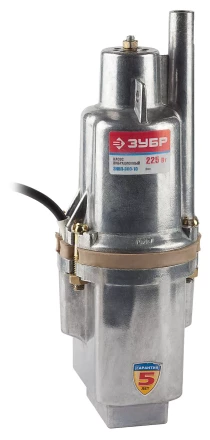 Насос ЗУБР &quot;Родничок&quot; вибрационный, погружной, для чистой воды, 1500 л/ч, напор 60 м, шнур 10 м, 225 Вт ЗНВП-300-10 купить в Урае