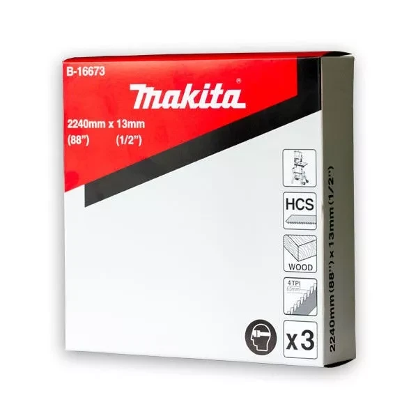 Набор полотен Makita B-16673 для ленточной пилы купить в Урае