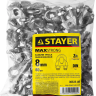 Зажим троса DIN 741, оцинкованный, 8мм, 60 шт, STAYER Master 30535-08 30535-08 купить в Урае