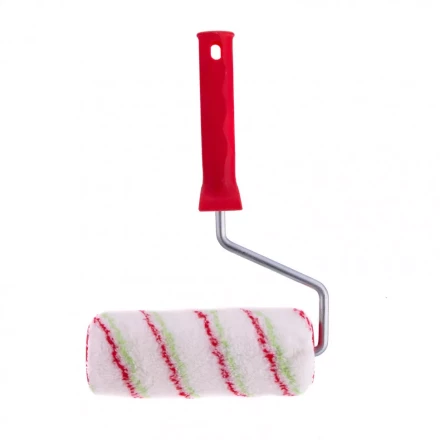 Валик &quot;Эмали&quot;  180 мм ворс 12 мм D 48 мм D ручки 8 мм полиамид полиакрил Сибртех 80170 купить в Урае