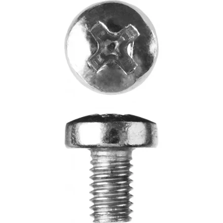 Винт ЗУБР &quot;МАСТЕР&quot; DIN 7985, класс прочности 4.8, оцинкованный, M5x8мм, 5кг 303150-05-008 купить в Урае