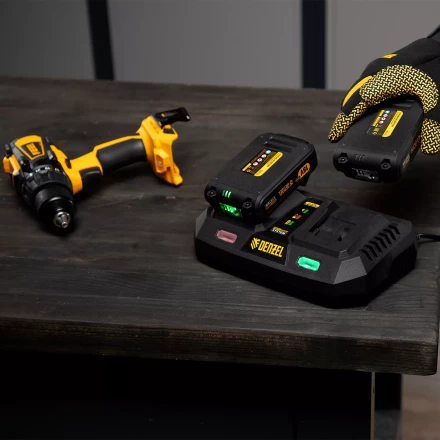 Батарея аккумуляторная Denzel IB-18-2.0, Li-Ion, 18 В, 2.0 А/ч 28433 купить в Урае