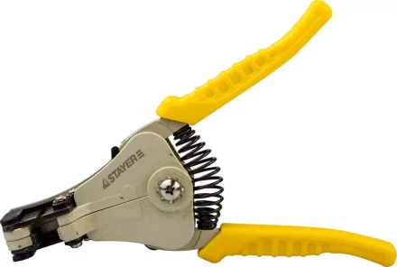 Клещи-автомат для снятия изоляции, сечение провода 0.9; 1.25; 2; 3.5; 5.5 мм2, STAYER Profi 22631_z01 купить в Урае