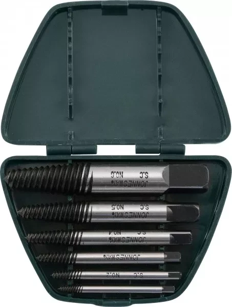 Комплект экстракторов съемник шпилек 1/8"- 3/4" 6 предметов  AG 010048  Jonnesway 47023 купить в Урае
