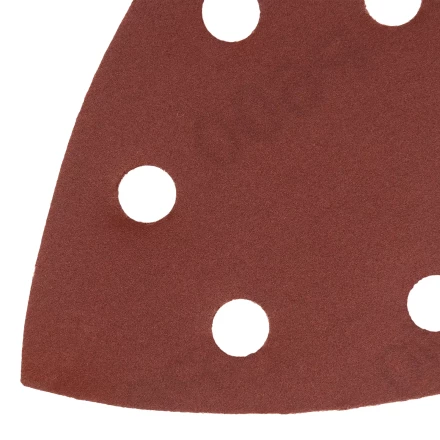 Треугольник абразивный на ворc. подложке под &quot;липучку&quot;, перф., P 600, 150х150х100 мм, 5 шт. Denzel 738697 купить в Урае