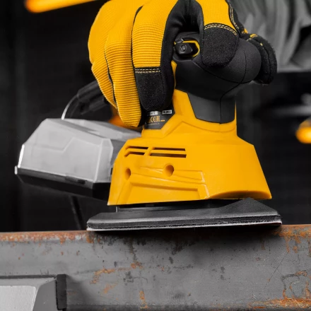 Треугольник абразивный на ворc. подложке под &quot;липучку&quot;, перф., P 600, 150х150х100 мм, 5 шт. Denzel 738697 купить в Урае