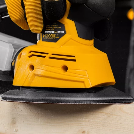 Треугольник абразивный на ворc. подложке под &quot;липучку&quot;, перф., P 600, 150х150х100 мм, 5 шт. Denzel 738697 купить в Урае