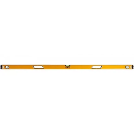 Уровень JCB коробчатый, 2 фрезерованные базовые поверхности, 3 ампулы, крашенный, с ручками, 0,5мм/м, 180см JBL006 купить в Урае