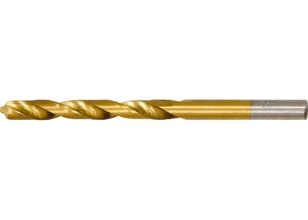 Сверло по металлу 6 мм HSS нитридтитановое покрытие цилиндрический хвостовик MATRIX 717600 купить в Урае