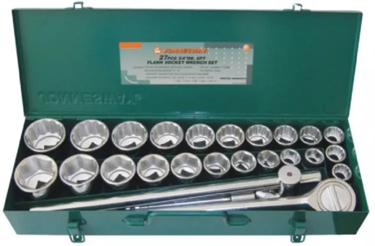 Набор головок торцевых 3/4"DR 7/8" 2" 27предметов Jonnesway S04Н6327S 48500 купить в Урае
