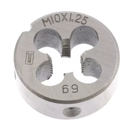 Плашка М10 х 1,25 мм СИБРТЕХ 77025 купить в Урае