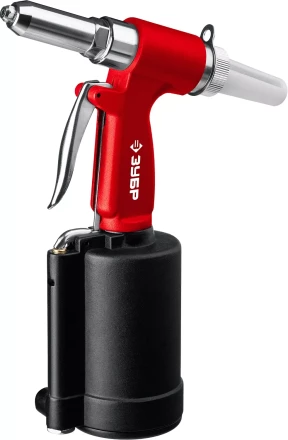 ЗУБР ПЗ-48, 2.4 - 4.8 мм, цельнометаллический корпус, пневматический заклепочник (31283) купить в Урае