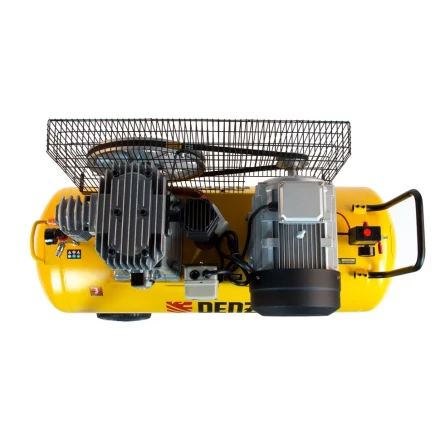 Компрессор воздушный, ременный привод BCI5500-T/200, 5.5 кВт, 200 литров, 850 л/мин Denzel 58128 купить в Урае