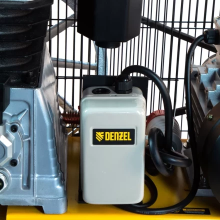 Компрессор воздушный, ременный привод BCI5500-T/200, 5.5 кВт, 200 литров, 850 л/мин Denzel 58128 купить в Урае