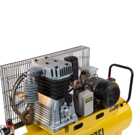 Компрессор воздушный, ременный привод BCI5500-T/200, 5.5 кВт, 200 литров, 850 л/мин Denzel 58128 купить в Урае