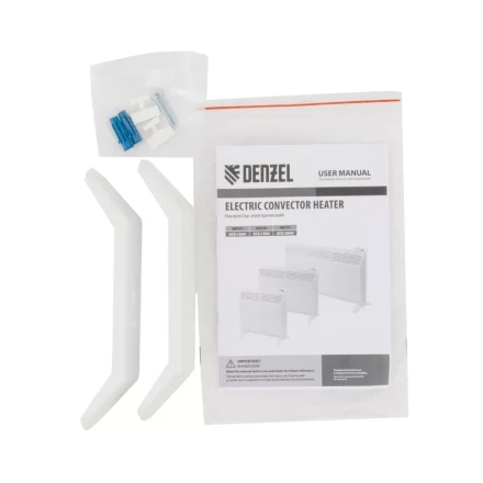 Конвектор электрический XCE-1500, 230 В, 1500 Вт, X-образный нагреватель Denzel 98116 купить в Урае