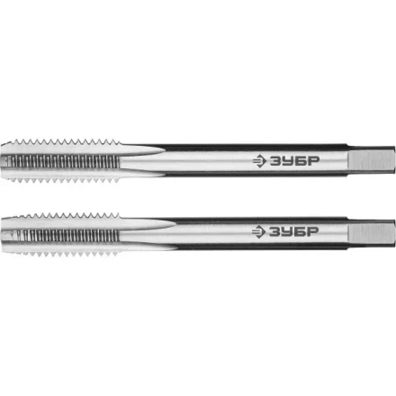 Метчики ЗУБР &quot;ЭКСПЕРТ&quot; машинно-ручные, комплектные для нарезания метрической резьбы в сквозных отверстиях, М8х1,25, 2шт 4-28007-08-1.25-H2 купить в Урае