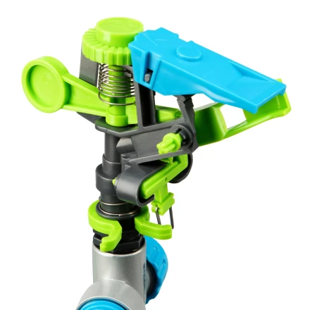 Разбрызгиватель усиленный, импульсный Palisad 65796, с регулировкой угла горизонт распыления до 39 м купить в Урае