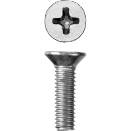 Винт ЗУБР &quot;МАСТЕР&quot; DIN 965, класс прочности 4.8, оцинкованный, M3x10мм, 5кг 303110-03-010 купить в Урае