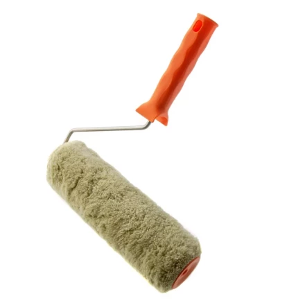 Валик &quot;Фасадные работы&quot;, 250 мм,ворс 18 мм, D 48 мм, D ручки - 6 мм, полиакрил,полиэстер Сибртех 80207 купить в Урае