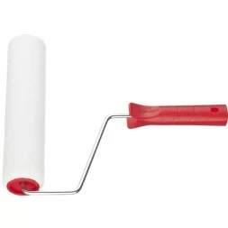 Валик ЗУБР "МАСТЕР" "ВЕЛЮР-АКВА", полиэстер, для водорастворимых акриловых лаков, ворс 4мм, ручка 6мм, d=40/240мм 03537-24