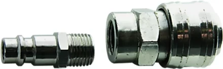 Набор переходников быстросъемное соединение резьбовое соед. 2 шт. внутр. диаметр 1/4&quot;  MATRIX 57016 купить в Урае